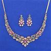 American Diamond Classic Necklace with Carat Plating