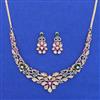 American Diamond Classic Necklace with Carat Plating