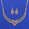 American Diamond Classic Necklace with Carat Plating