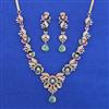 American Diamond Classic Necklace with Carat Plating