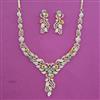 American Diamond Classic Necklace with Carat Plating