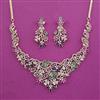American Diamond Classic Necklace with Carat Plating