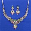American Diamond Classic Necklace with Carat Plating