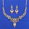 American Diamond Classic Necklace with Carat Plating