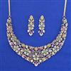 American Diamond Classic Necklace with Carat Plating