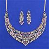 American Diamond Classic Necklace with Carat Plating