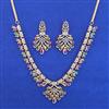 American Diamond Classic Necklace with Carat Plating