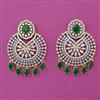 American Diamond Classic Earring with Carat Plating