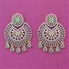 American Diamond Classic Earring with Carat Plating