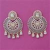 American Diamond Classic Earring with Carat Plating