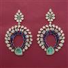 American Diamond Classic Earring with Carat Plating