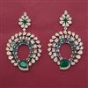 American Diamond Classic Earring with Carat Plating