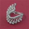 American Diamond Adjustable Ring with Rhodium Plating Carat Plating
