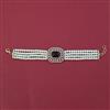 American Diamond Adjustable Bracelet with Carat Plating