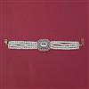 American Diamond Adjustable Bracelet with Carat Plating