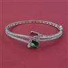 American Diamond Openable kada with Rhodium Plating Rose Gold Plating