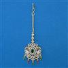 American Diamond Classic Tikka with 2 Tone Plating