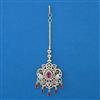 American Diamond Classic Tikka with 2 Tone Plating