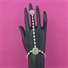 American Diamond Adjustable Hath Pan with 2 Tone Plating