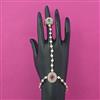 American Diamond Adjustable Hath Pan with 2 Tone Plating