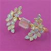 American Diamond Adjustable Ring with 2 Tone Plating