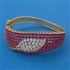 American Diamond Broad Kada with Mehndi Plating