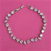 American Diamond Classic Bracelet with Rhodium Plating 2 Tone Plating Mehndi Plating