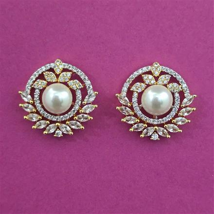 American Diamond Tops with Rhodium Plating 2 Tone Plating Mehndi Plating