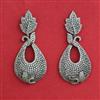 American Diamond Classic Earring with Black Plating