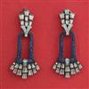 American Diamond Classic Earring with Black Plating