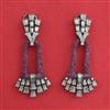American Diamond Classic Earring with Black Plating