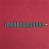 American Diamond Openable Bracelet with Black Plating