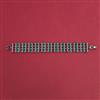 American Diamond Openable Bracelet with Black Plating