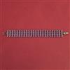 American Diamond Openable Bracelet with Black Plating