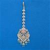 American Diamond Classic Tikka with Carat Plating