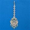 American Diamond Classic Tikka with Carat Plating
