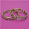 American Diamond Classic Bangles with Mehndi Plating