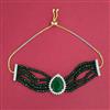 American Diamond Adjustable Bracelet with 2 Tone Plating