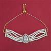 American Diamond Adjustable Bracelet with 2 Tone Plating