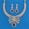American Diamond Classic Necklace with Carat Plating