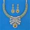 American Diamond Classic Necklace with Carat Plating