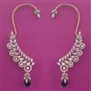 American Diamond Earcuff with 2 Tone Plating