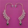 American Diamond Earcuff with 2 Tone Plating