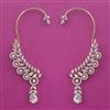 American Diamond Earcuff with 2 Tone Plating