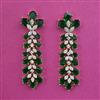 American Diamond Classic Earring with 2 Tone Plating