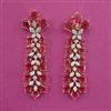 American Diamond Classic Earring with 2 Tone Plating