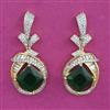 American Diamond Classic Earring with 2 Tone Plating