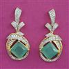 American Diamond Classic Earring with 2 Tone Plating