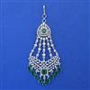 American Diamond Classic Pasa with Rhodium Plating