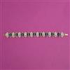 American Diamond Classic Bracelet with 2 Tone Plating